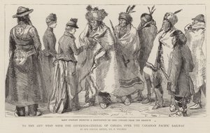 Naar het Nieuwe Westen met de Gouverneur-Generaal van Canada over de Canadian Pacific Railway door Frederic Villiers
